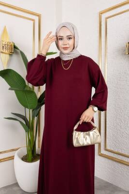 Bordo Oysho Elbise