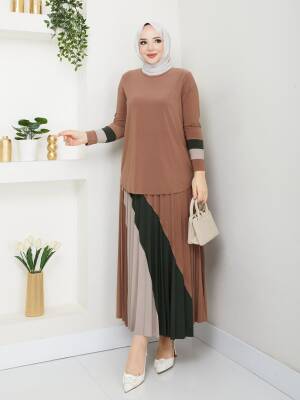 Camel Gökkuşağı Sandy Etekli Takım