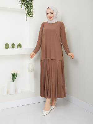 Camel Piliseli Sandy Etekli Takım