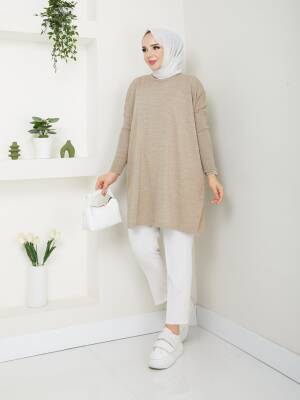 Vizon Balıkçı Yaka Triko Tunik