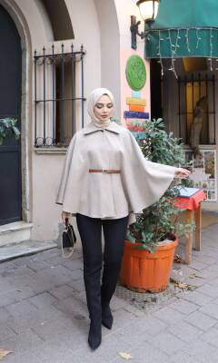 Vizon Kemerli Pelerin Panço 